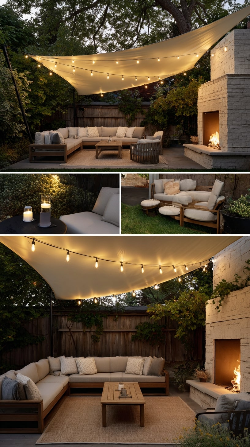 3. Retractable Canopies and Shade Panels