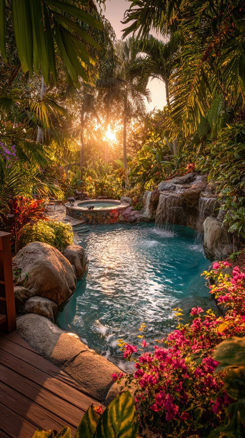 3. Water Features That Add Movement and Sound
