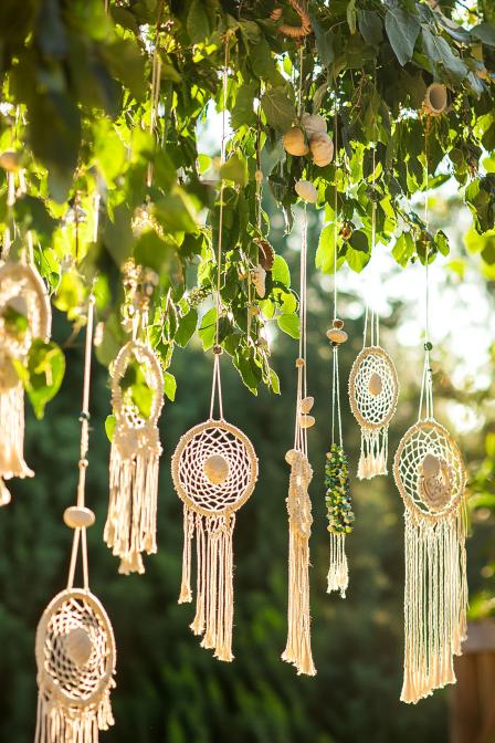 Boho Macramé Dreamcatchers