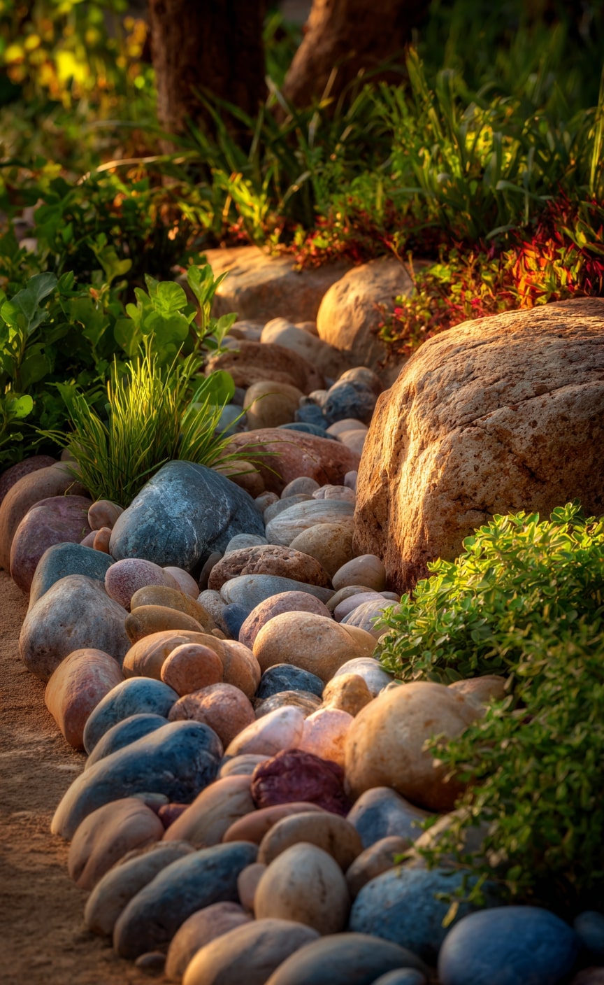 4. Rock Mulch for Sustainable Gardening