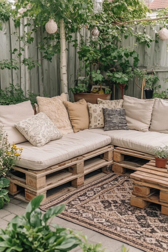 Wooden Pallet Sofa