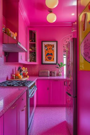 Barbiecore Kitchen