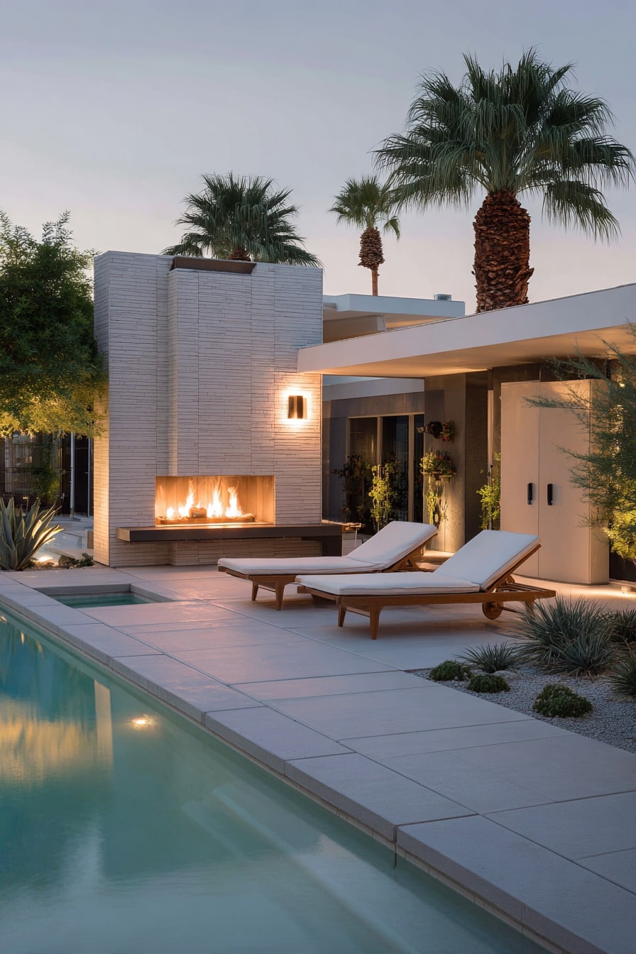 6. Fire and Water Features