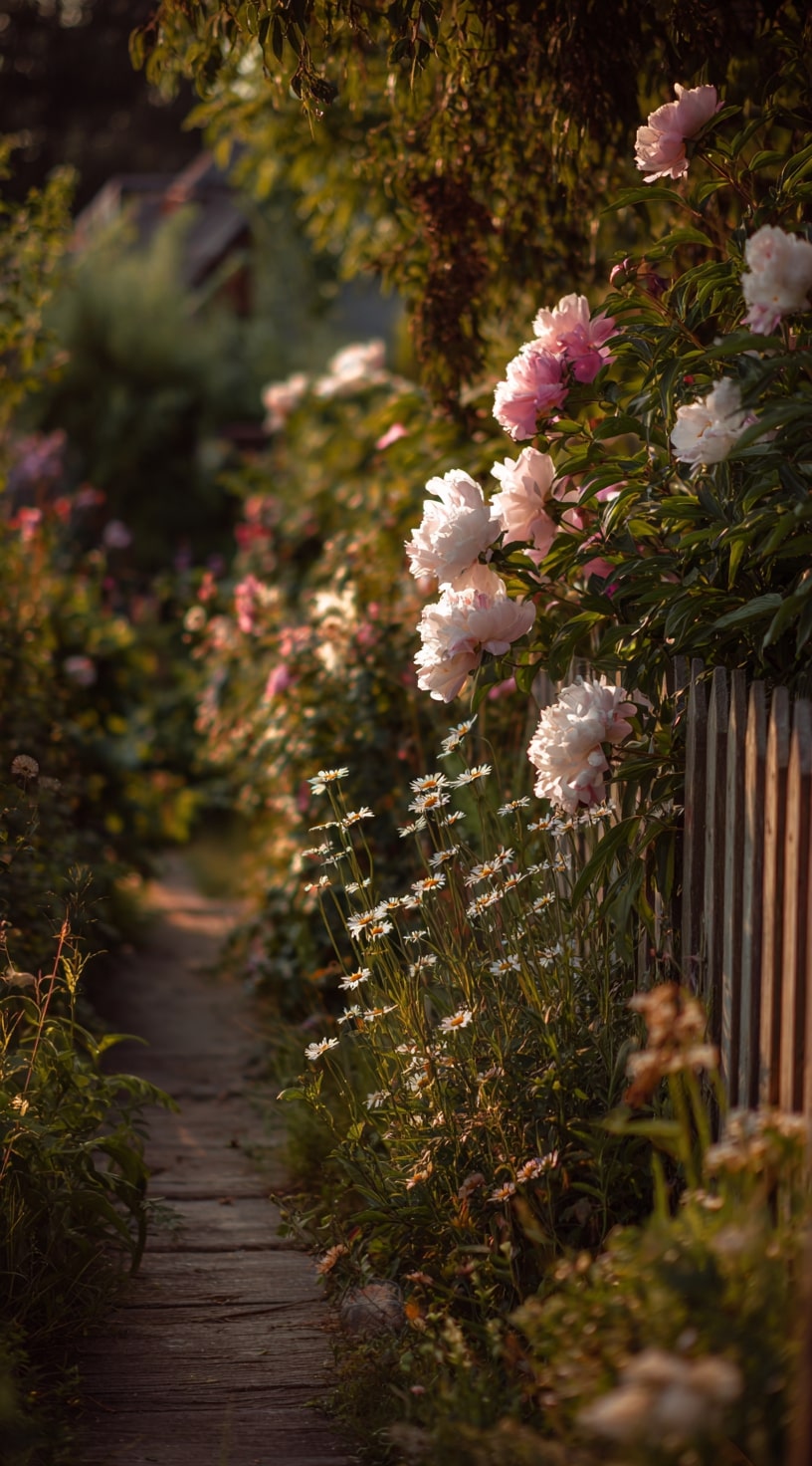 6. Herb and Flower Combo