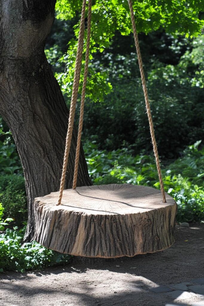 Stump Swing Seat