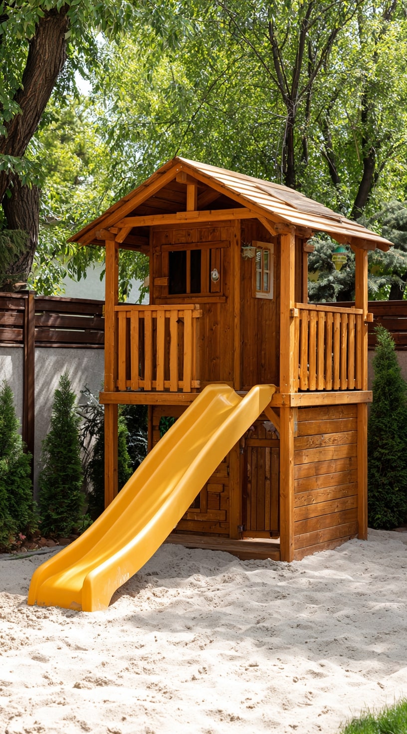 7. Convertible Playhouse & Outdoor Theater