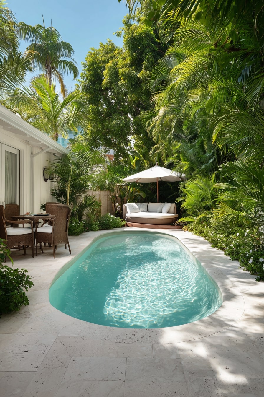 7. Lagoon-Style Pool for a Tropical Vibe