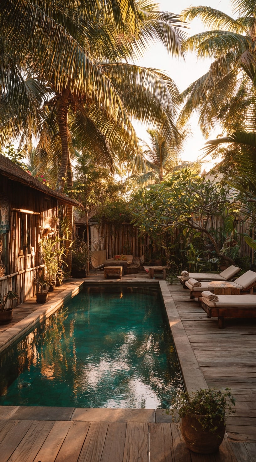 7. Tropical-Inspired Deck