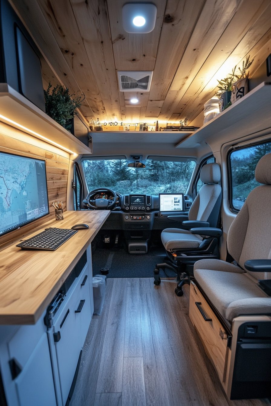Urban Mobile Office Van
