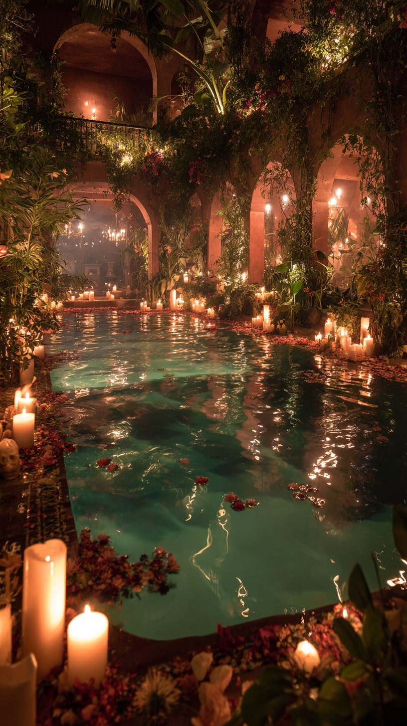 9. Create a Courtyard Oasis