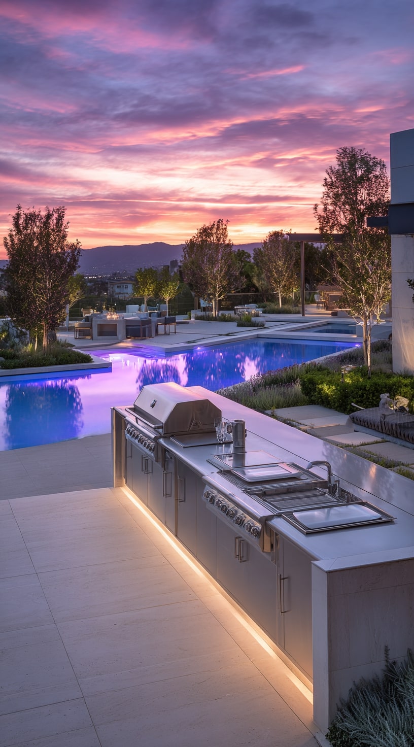 9. Deck with Outdoor Kitchen