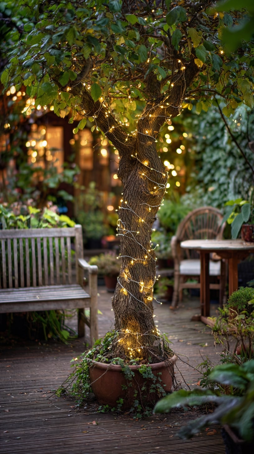 9. Plant a Small Tree in a Container
