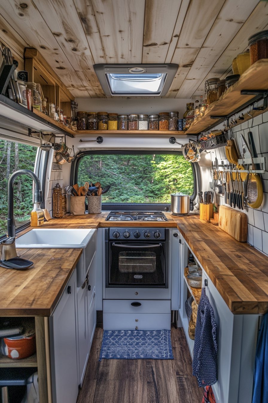 Tiny Home Kitchen Focus