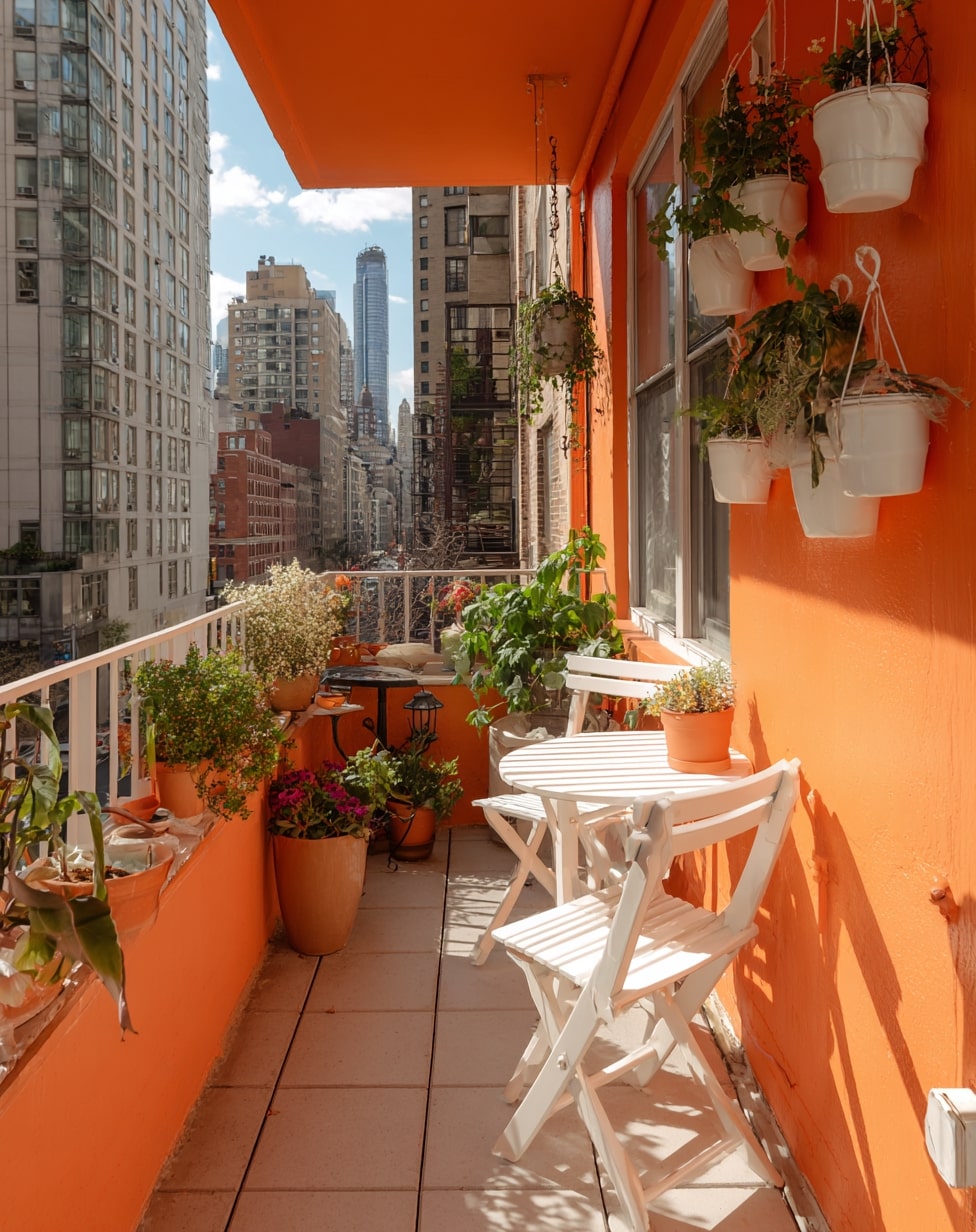 Balcony Railing Trellis