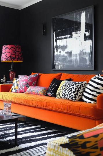 Black & Orange Boldness