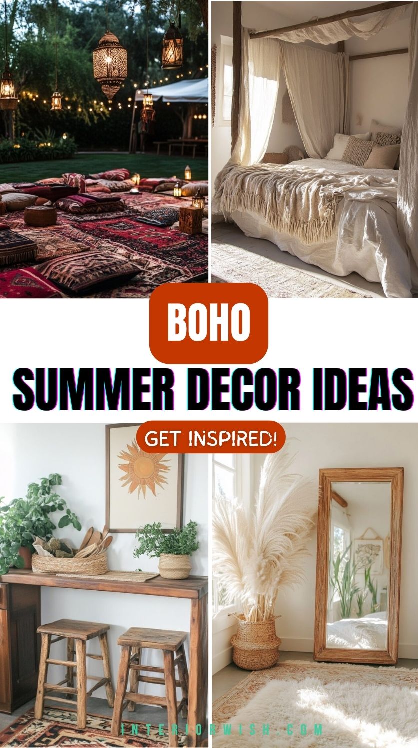 Boho Summer Decor Ideas