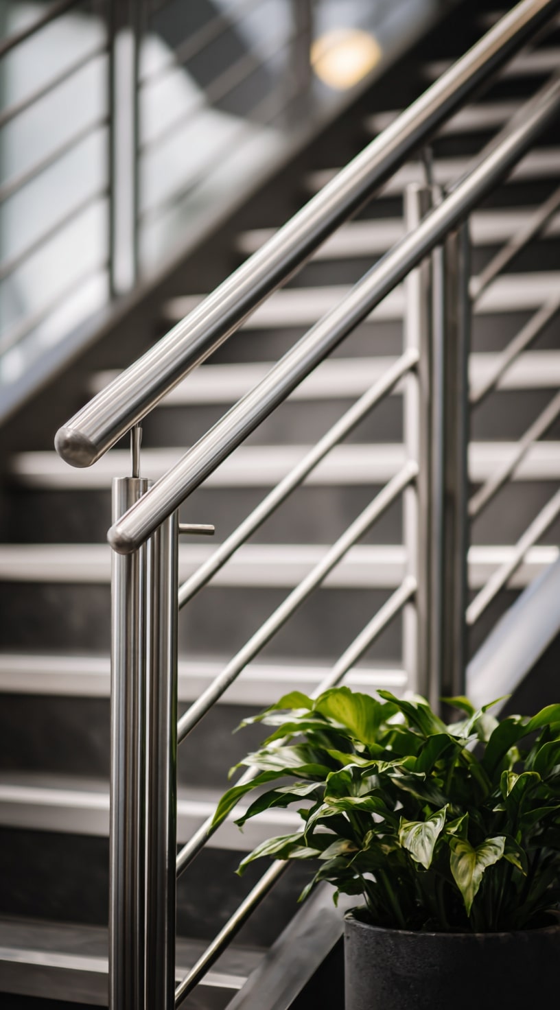 Built-In LED Handrail Lights