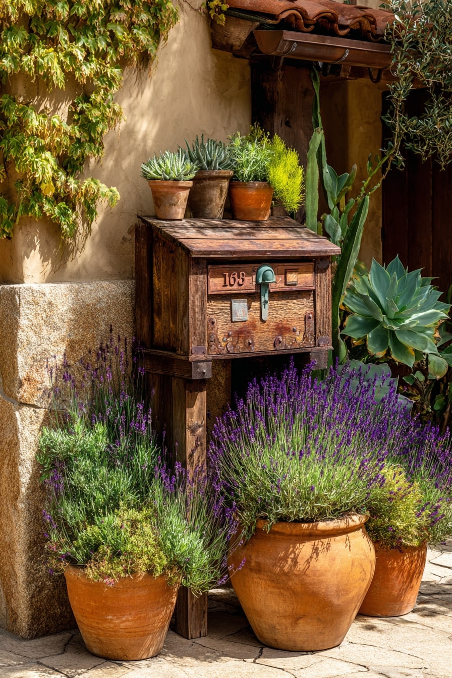 Colorful Planter Boxes