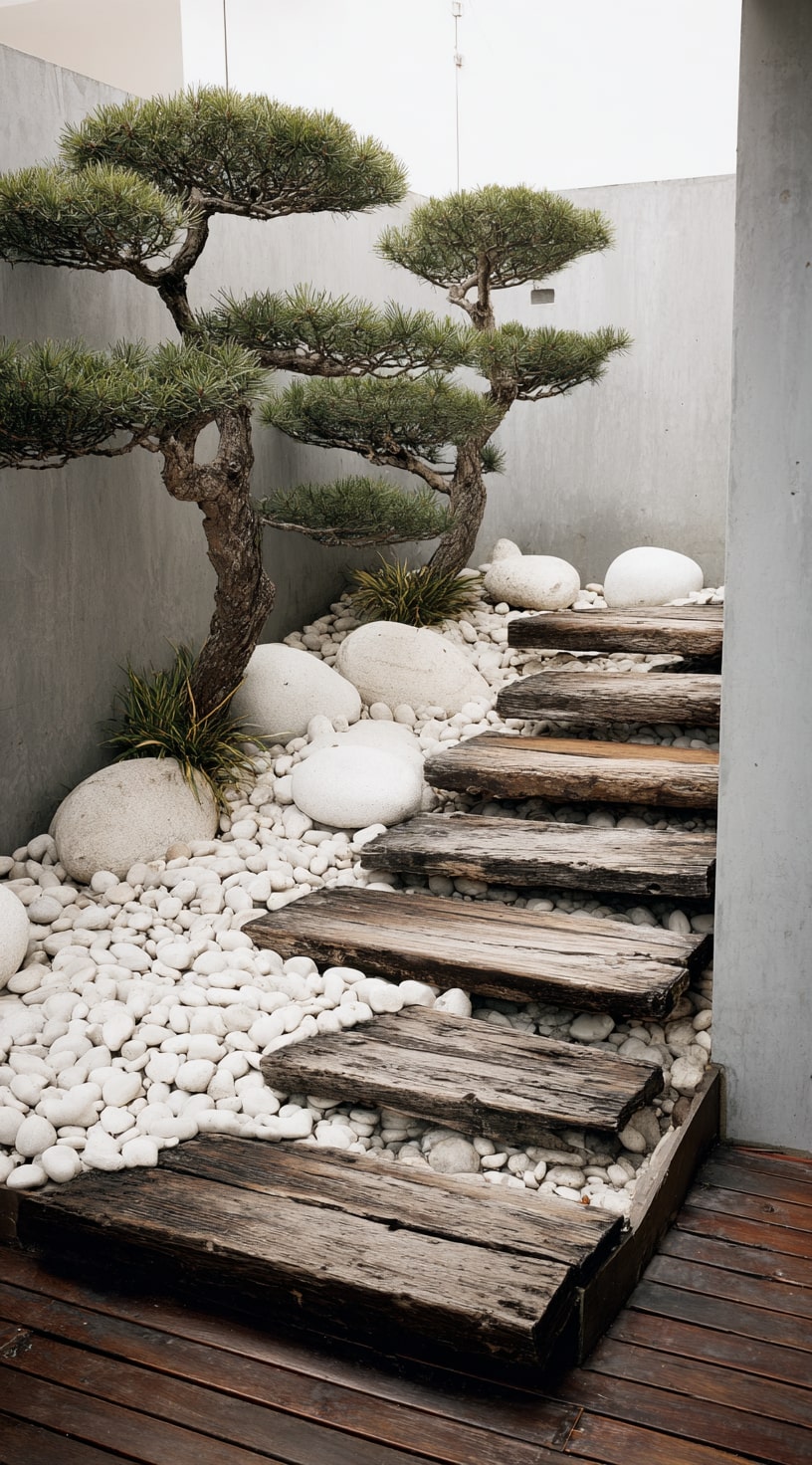 Concrete + Wood = Minimalist Magic