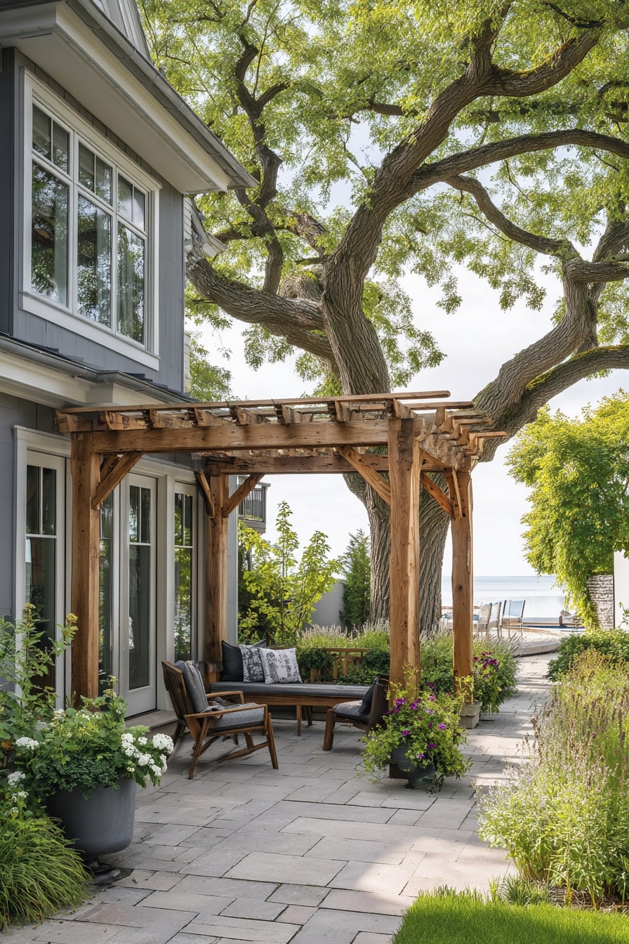 Cover a Paver Patio Idea