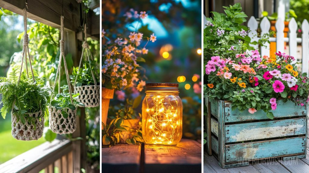 15 DIY Outdoor Decor Ideas & Crafts You Need To Try!