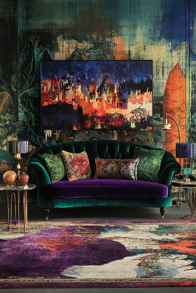 Eclectic Jewel Tones