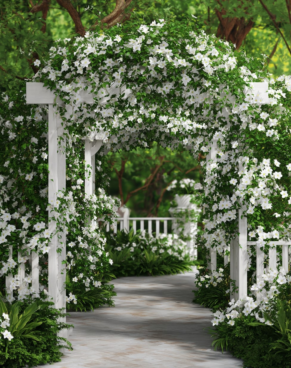 Espaliered trellis
