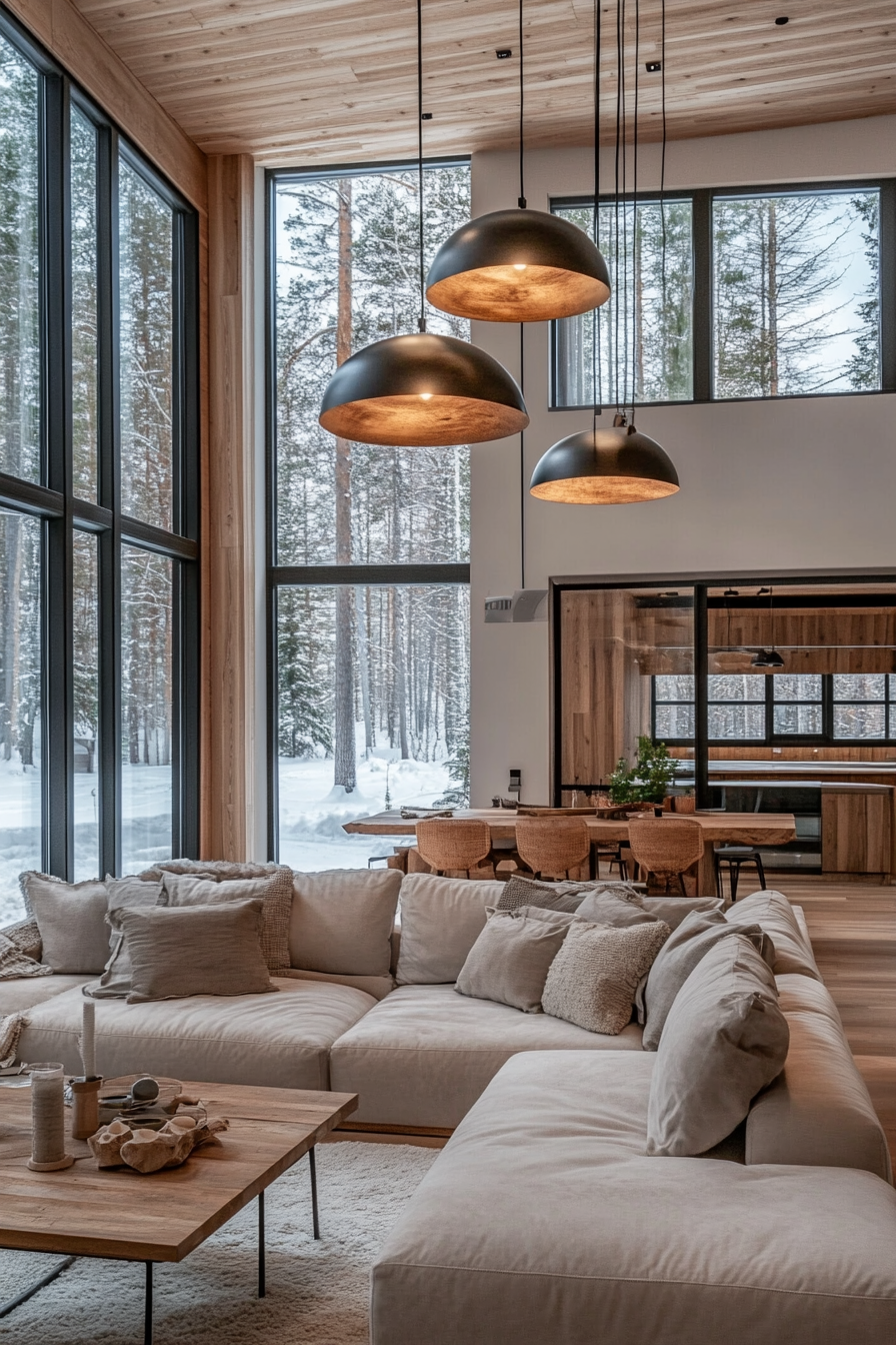 High Ceiling Living Room Ideasv