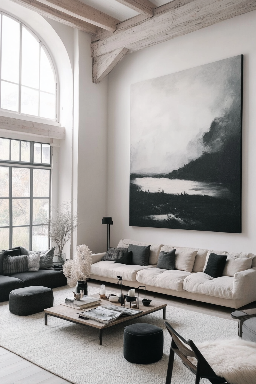 High Ceiling Living Room Ideas