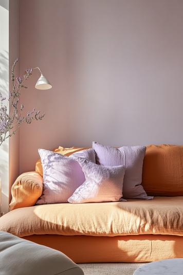 Lavender & Citrus Contrast