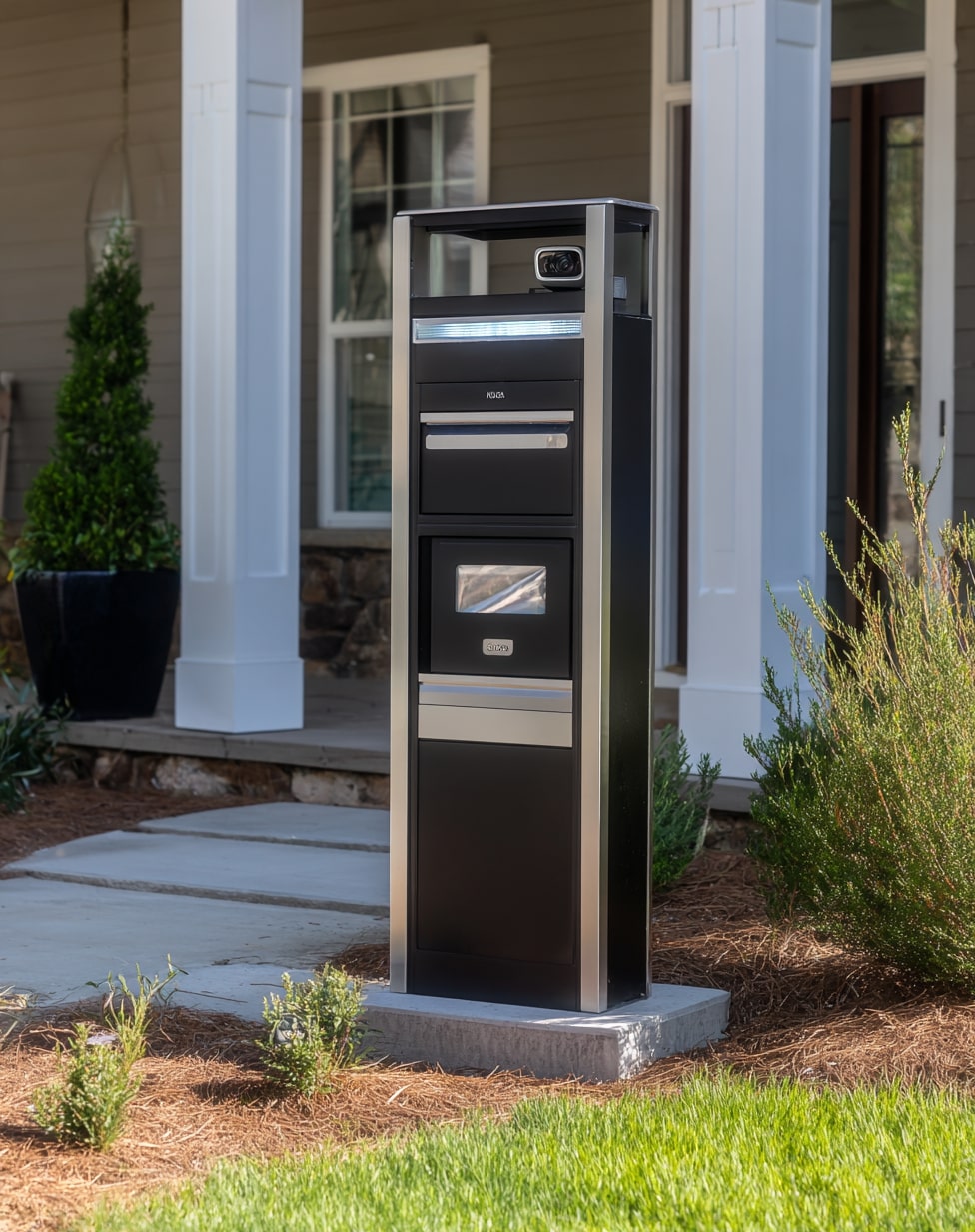 Mailbox with Motion Sensor Light
