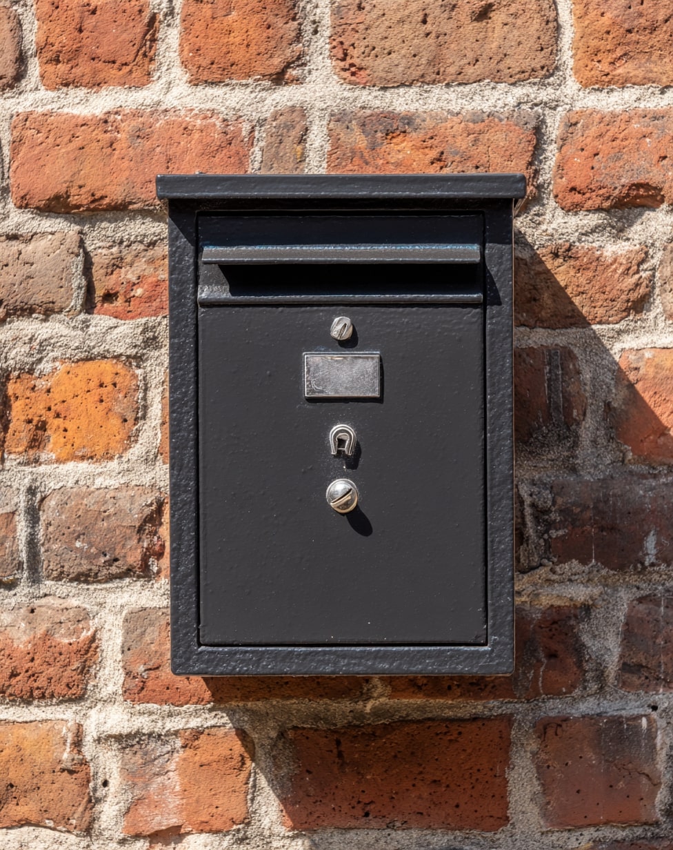 Mailbox with Wall Mount