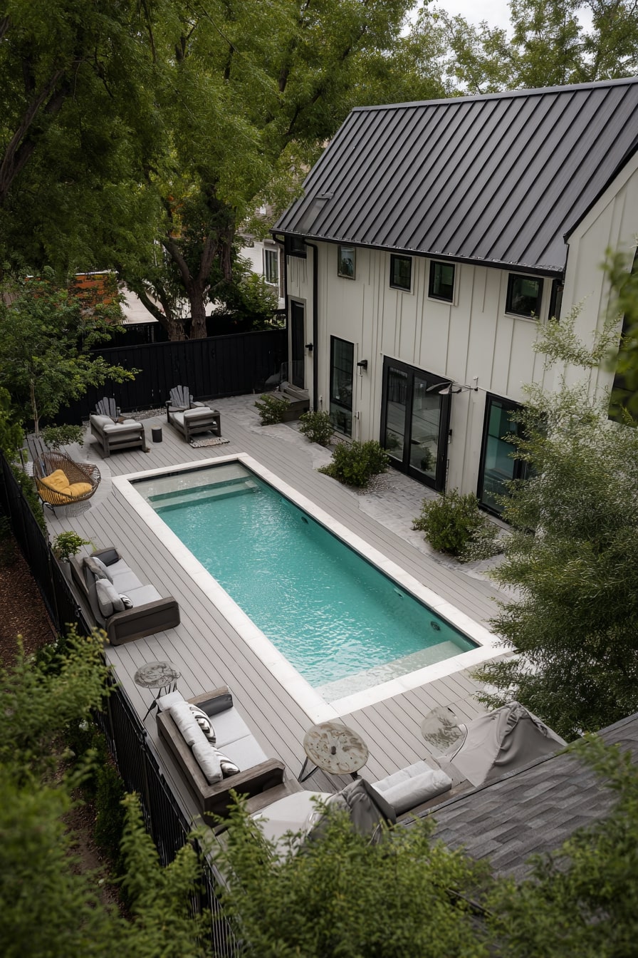 Modern Marvel Sleek Metal Railings