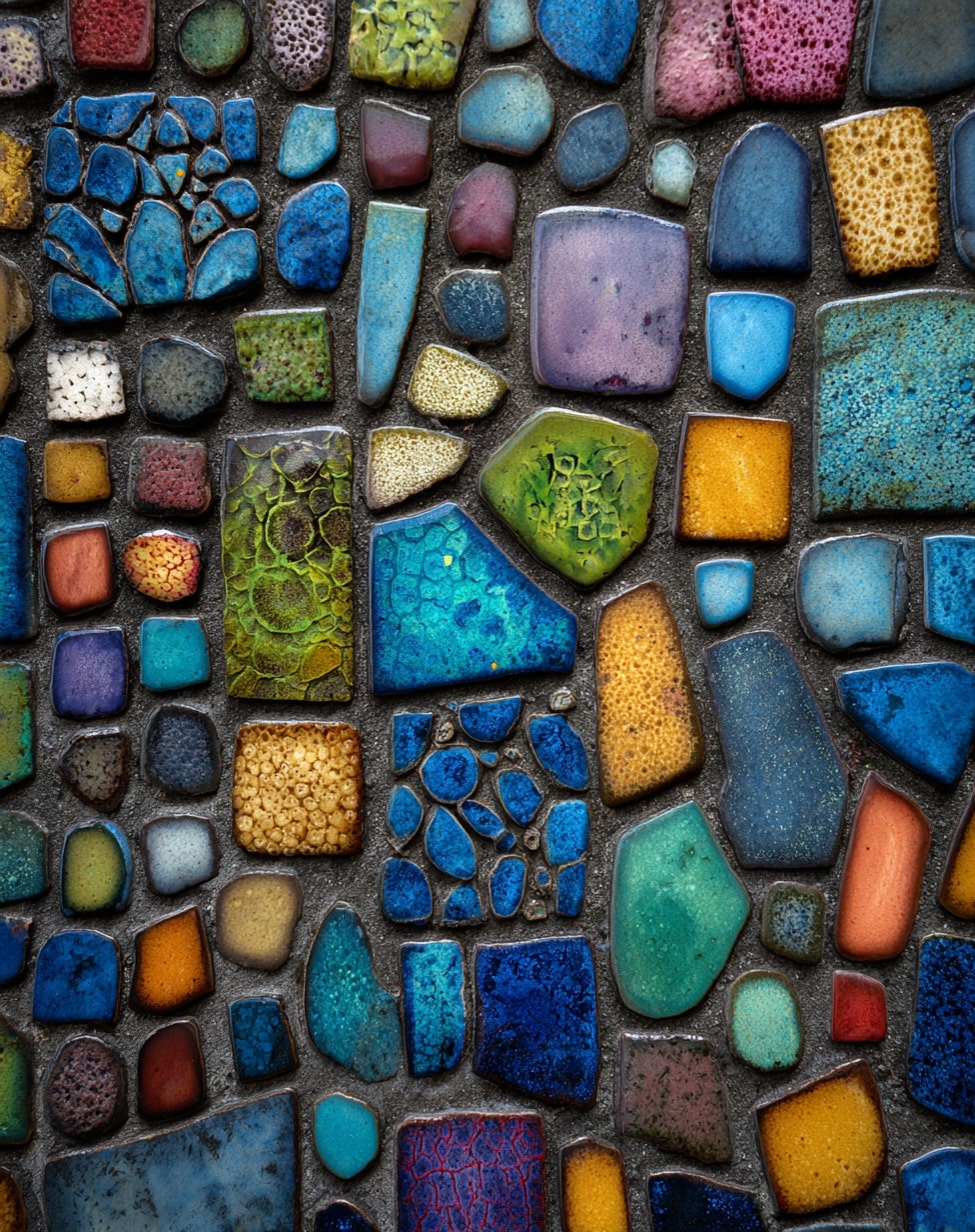 Mosaic Tile Walkway