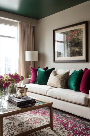Muted Jewel Accents