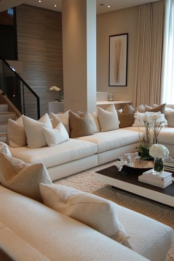 Neutral Layers Living Room