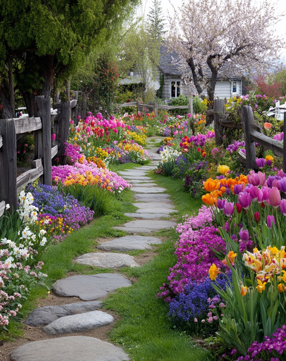 Pallet Wood Pathway