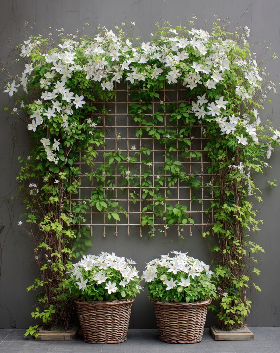 Rope trellis