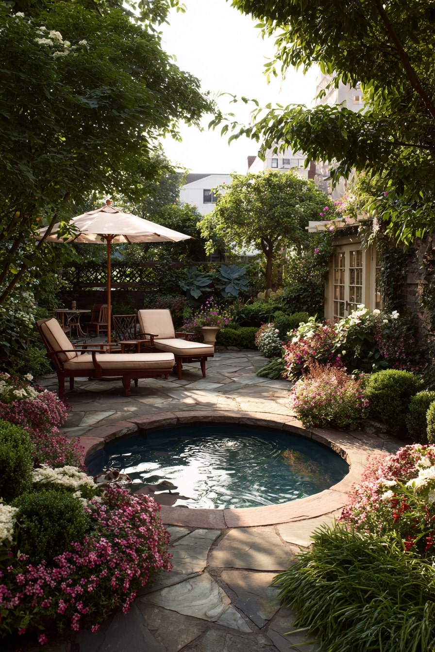 Small Above-Ground Pools with Decks