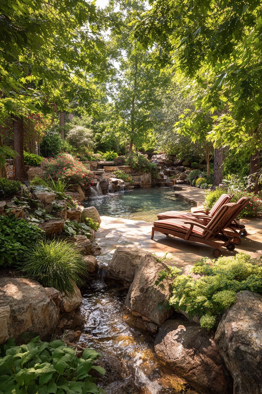 Small Pools for Small Backyards with Shade