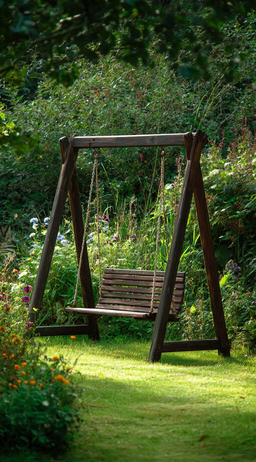 Step 7 Secure the Swing Set to the Ground