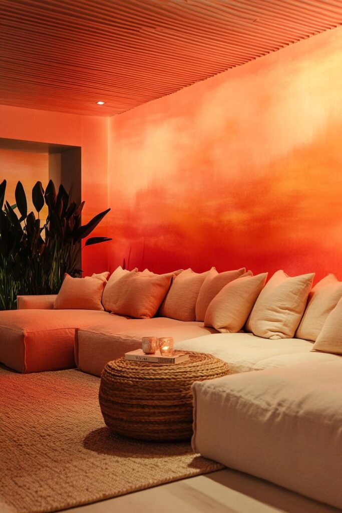 Tangerine Sunset Room