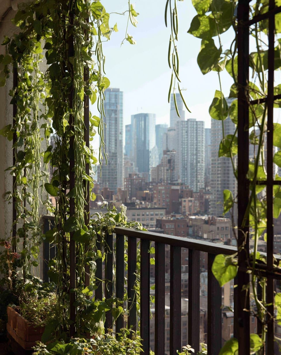 Telescoping Trellis Pole