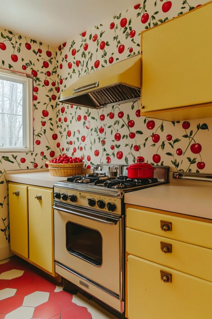 Vintage Wallpaper Statement