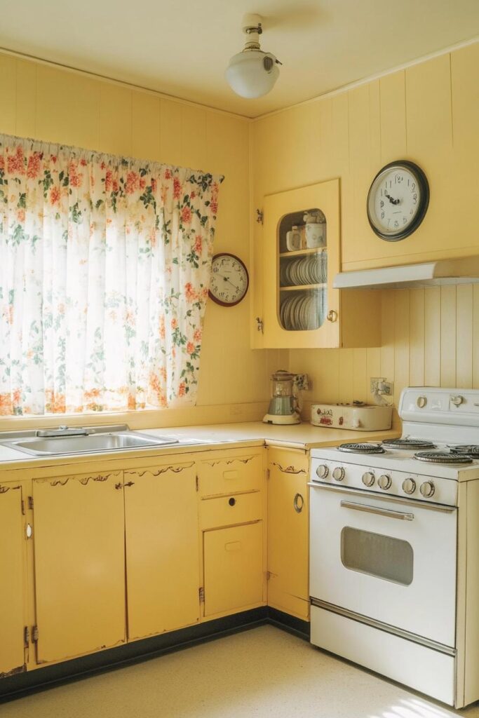 Yellow Sunshine Kitchen