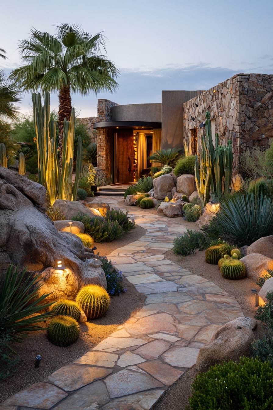 Desert-Inspired Statues and Art