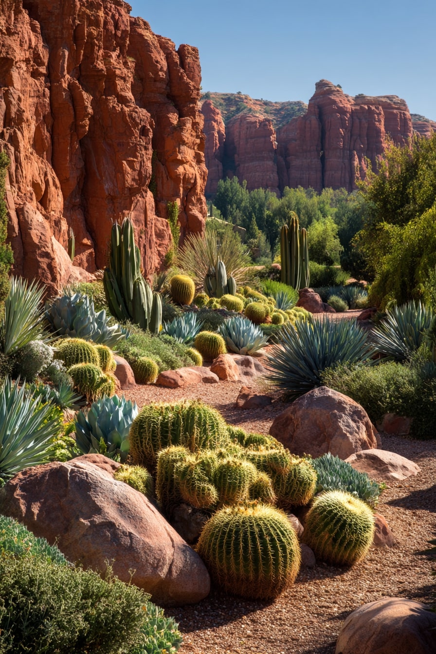Cacti and Succulent Displays