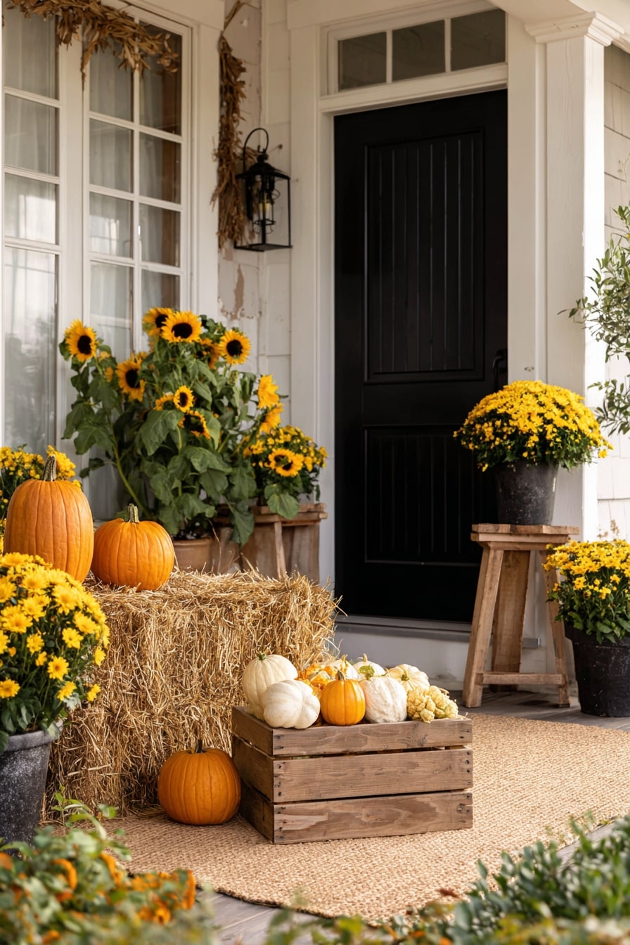 Fall-Themed Planters