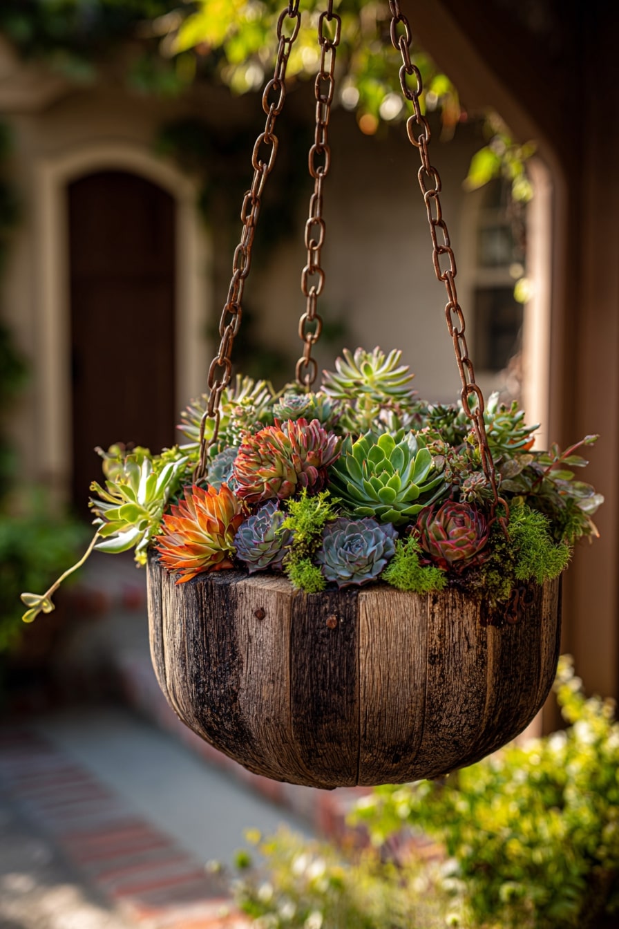 Artificial Succulent Rock Formations
