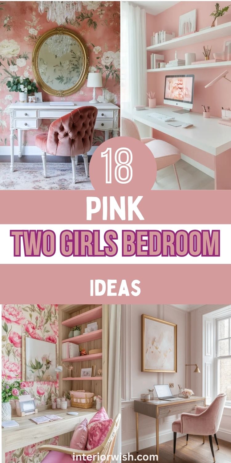 18 Pink Home Office Ideas